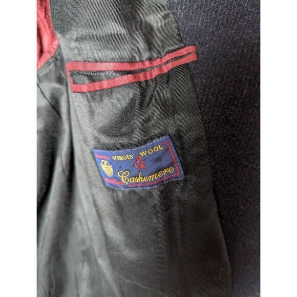 LANIFICIO NESTI ONELIO Wool & Cashmere Overcoat Size XL - Picture 4 of 4